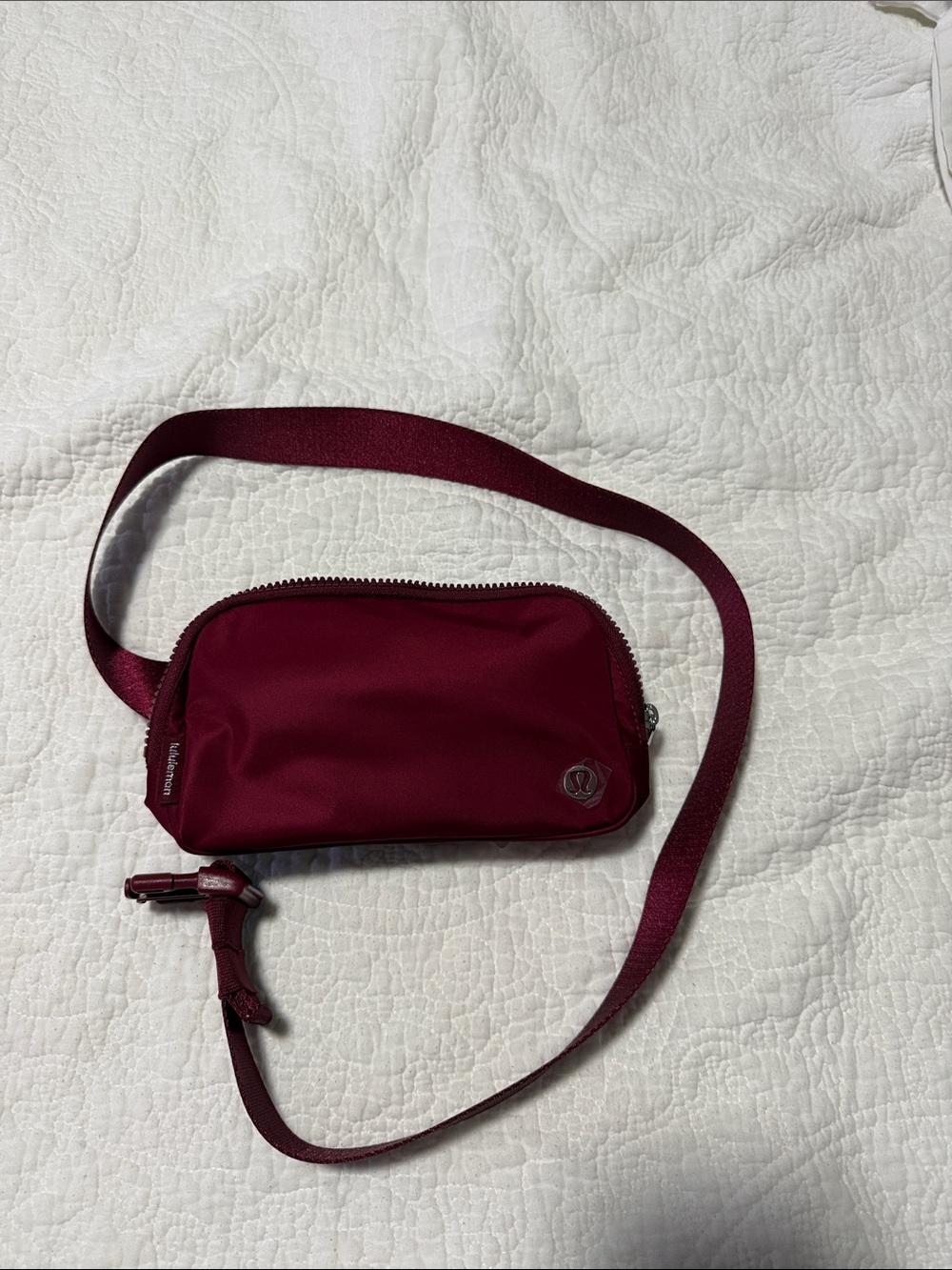 lululemon athletica Maroon Crossbody Pouch